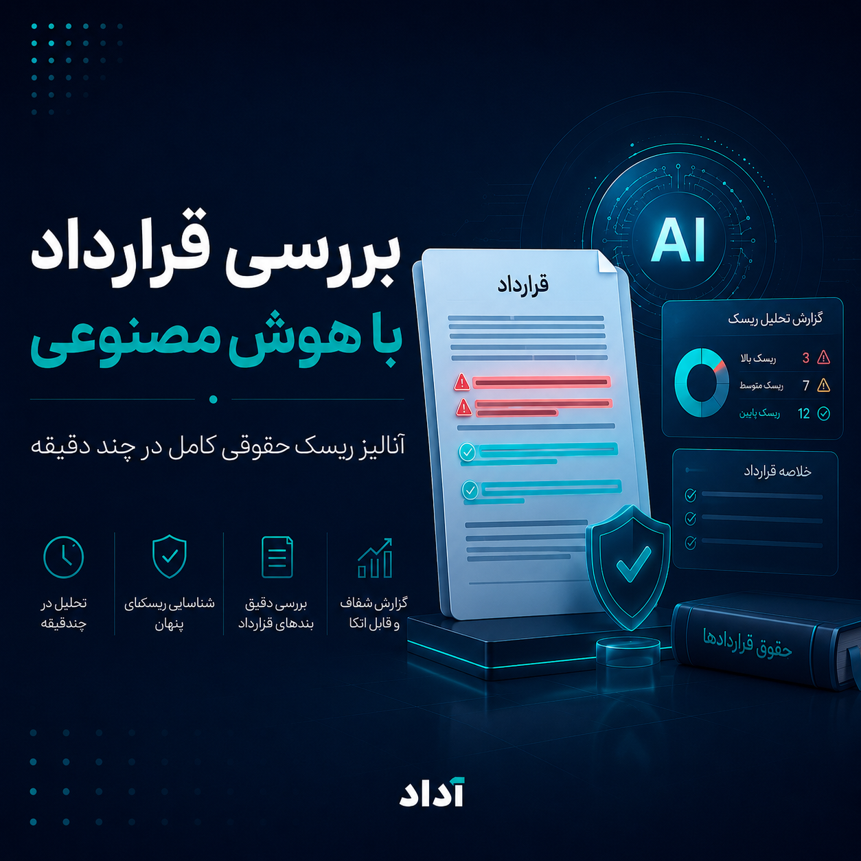 بررسی قرارداد با هوش مصنوعی